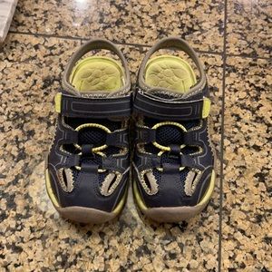 Slip on velcro toddler shoes